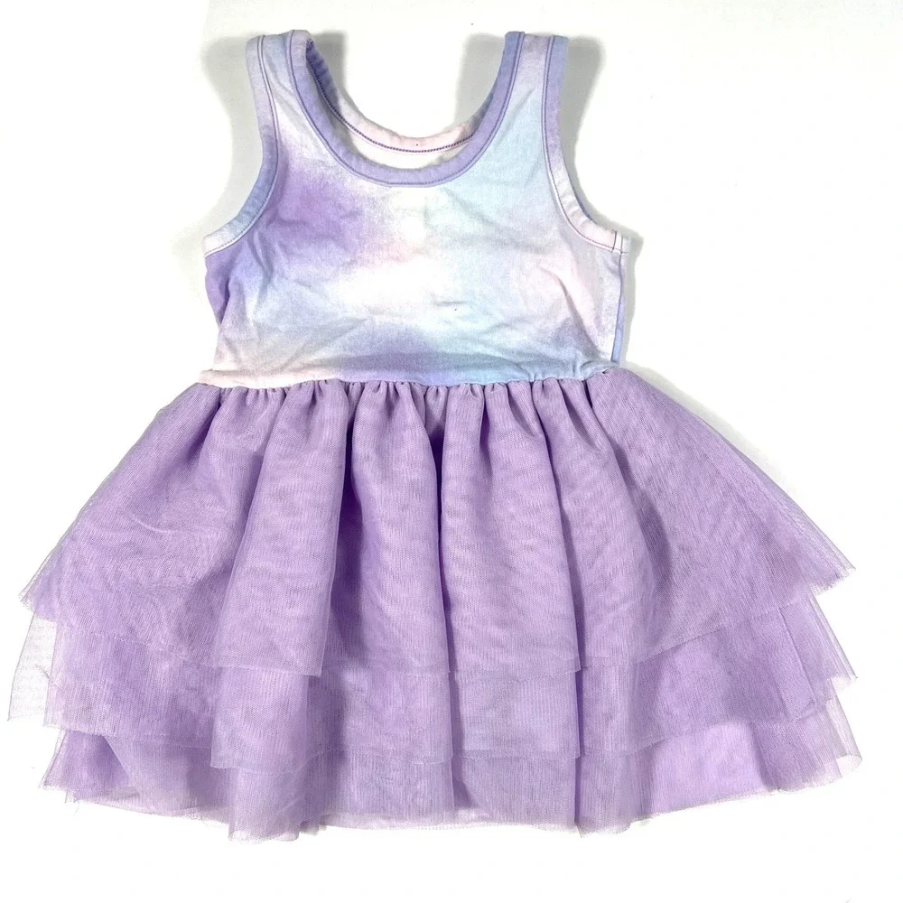 Old Navy Lot of 3 Toddler Girl Tutu Dresses 18-24m 2T Pastel‎ Cute Summer